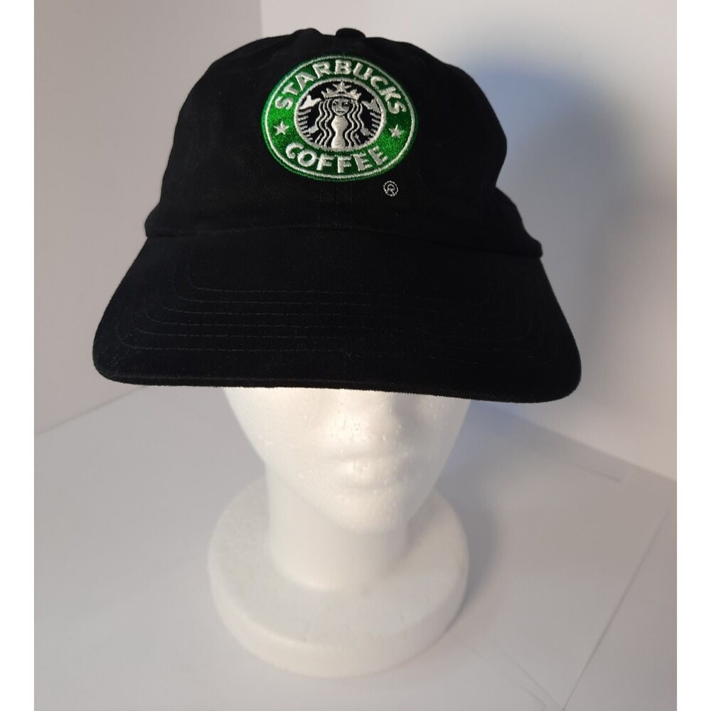 Starbucks Hat One Size Fits Most Black Coffee Logo Baseball Cap